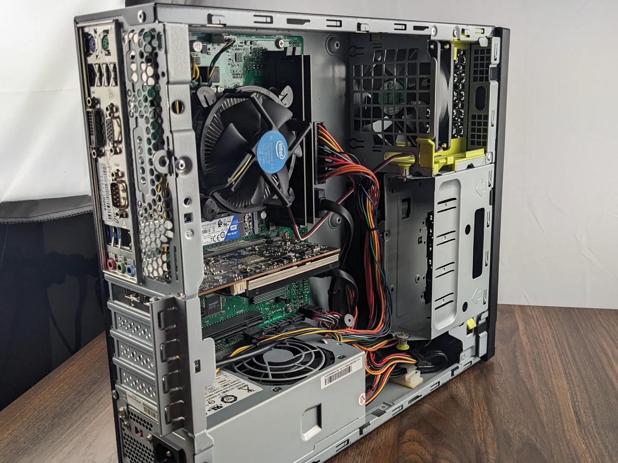 Back to School. Extra 10% SALE. Custom SFF, RX 6400, i5-8400, 16GB 2400Mhz, 256GB NVMe, 2TB HDD