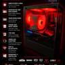 Gaming PC Ryzen 5 3600 RX 580 8GB 16GB RAM WiFi RGB 240GB SSD + 1TB HDD Win11