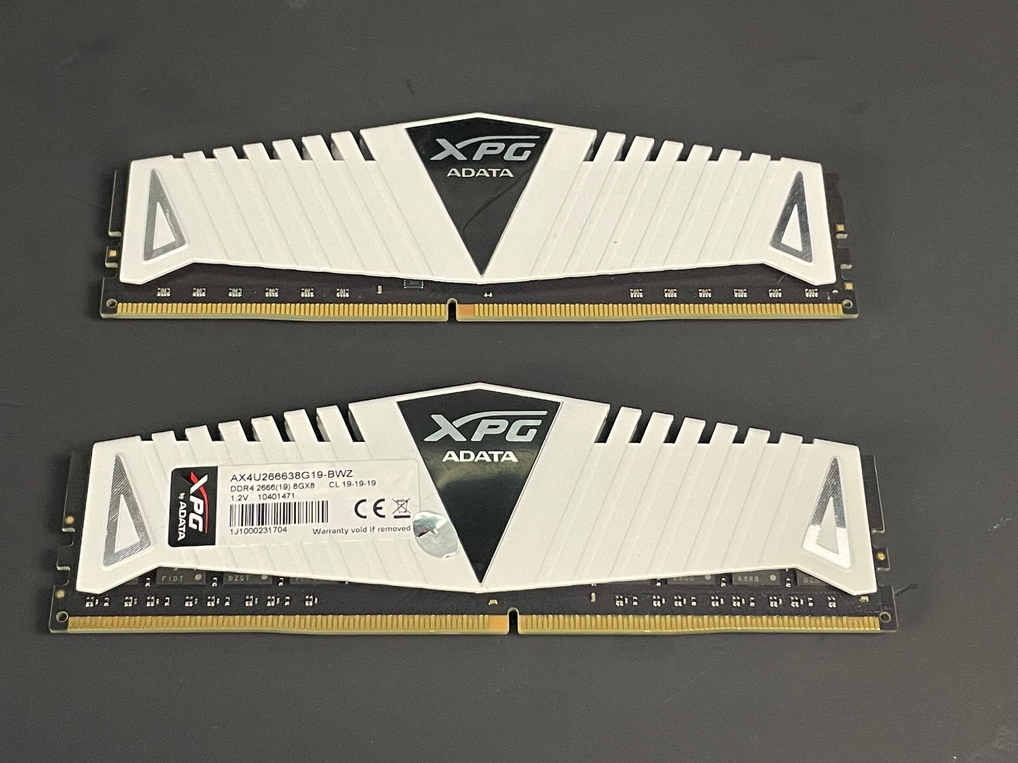 Adata XPG 16GB CL19 DDR4 2x8GB 2666MHZ RAM Kit | Free Shipping