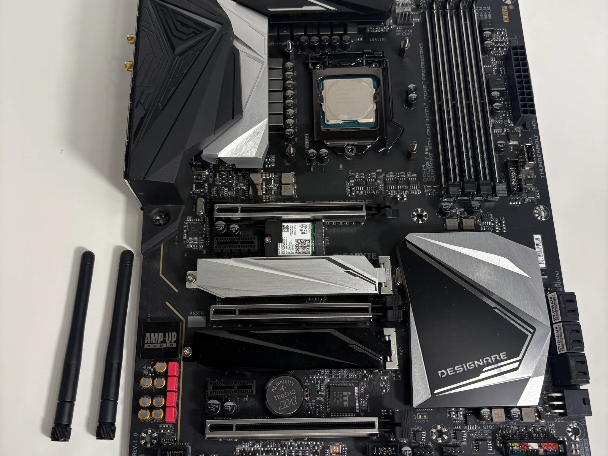 i9 9900K, Gigabyte Z390 Designare Motherboard Combo