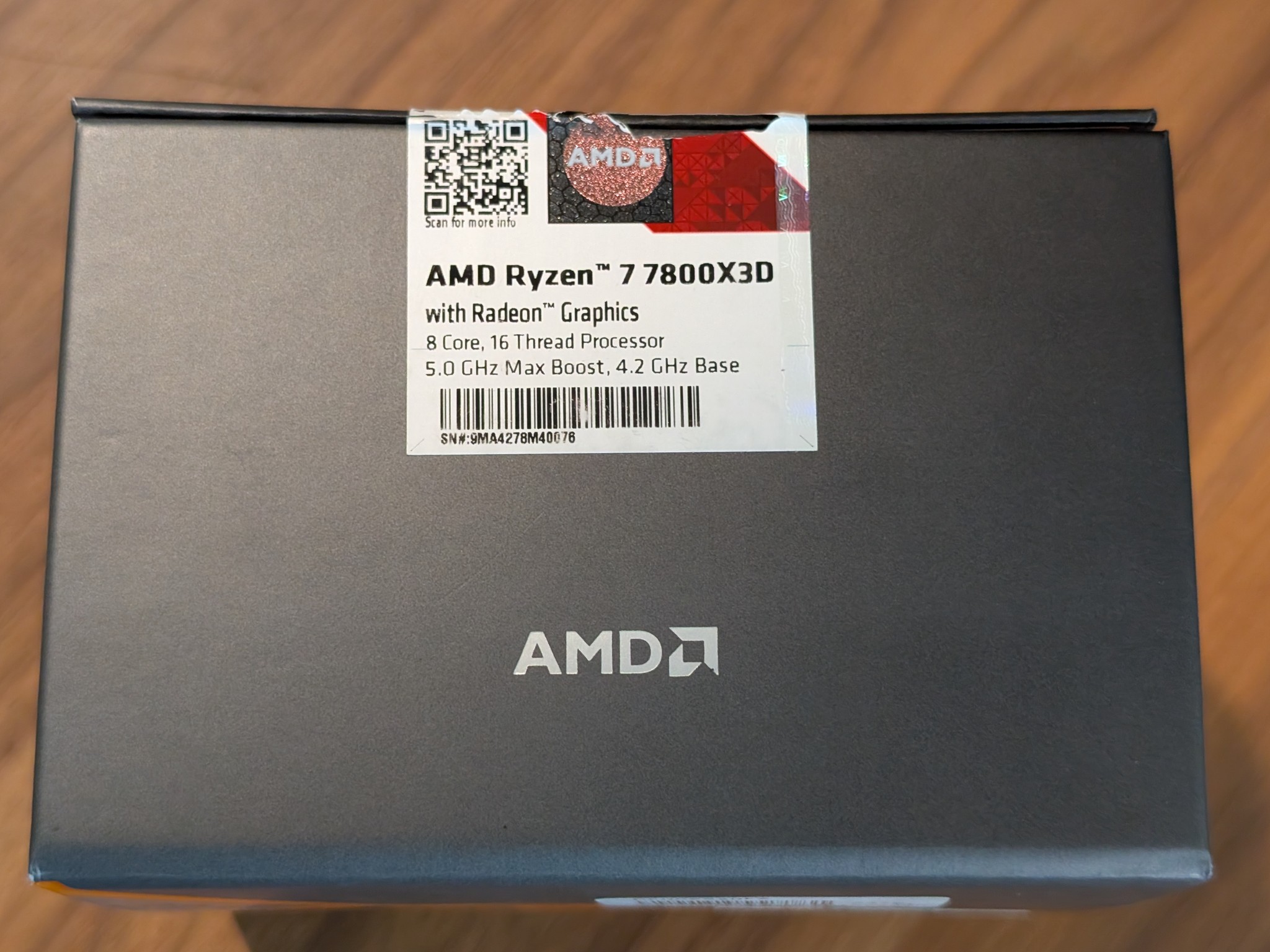 AMD Ryzen 7 7800X3D