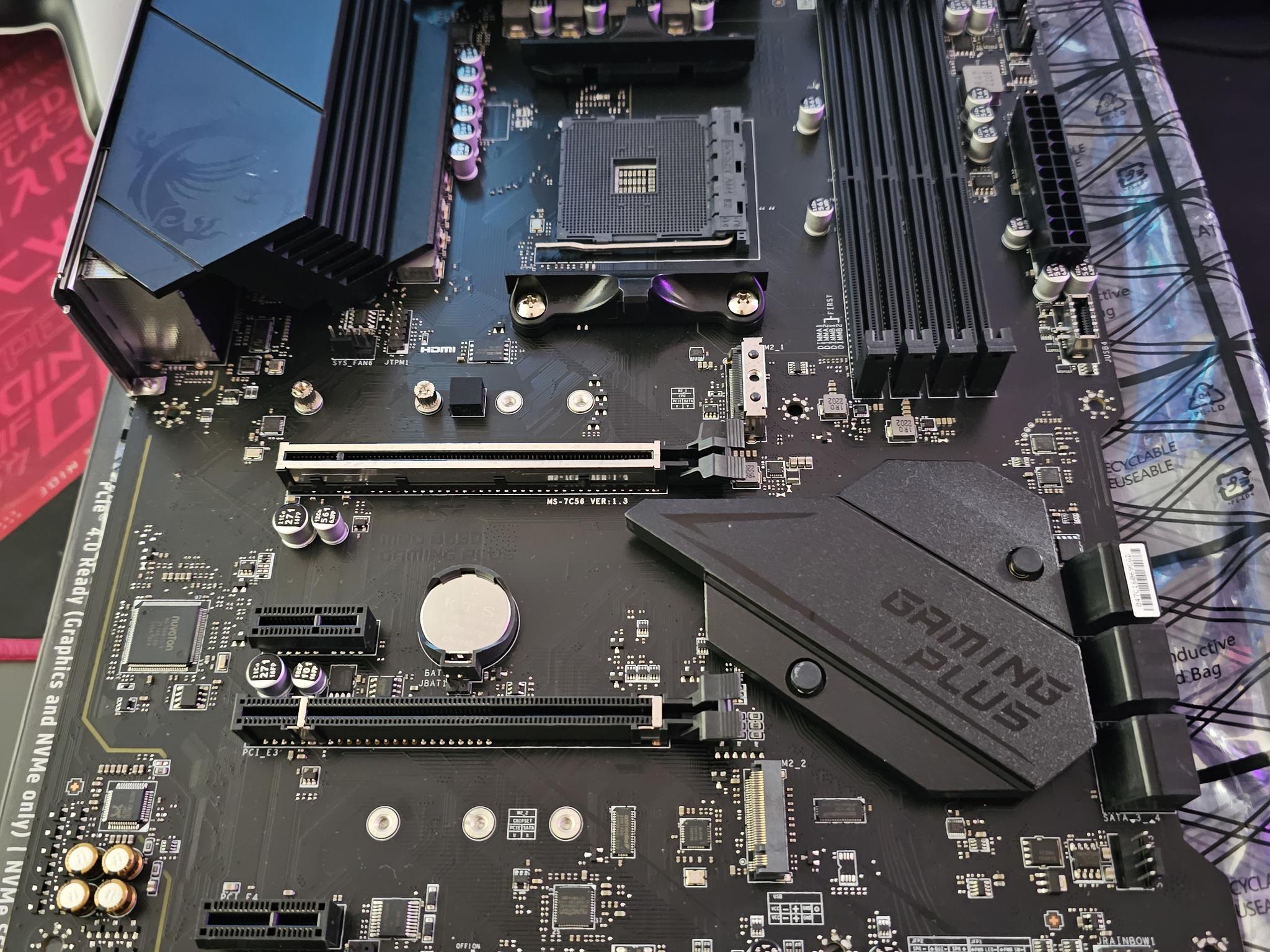 MSI MPG B550 GAMING PLUS MOTHERBOARD AM4 | Jawa