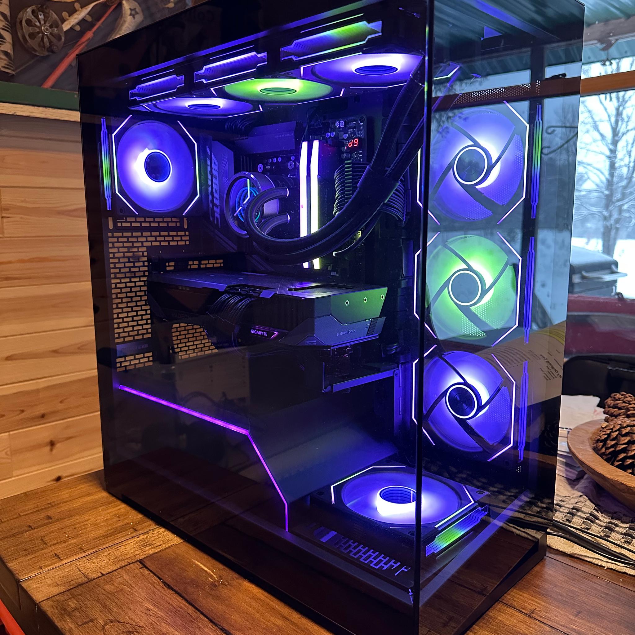 Custom Black ATX Gaming PC - AMD AM5 DDR5