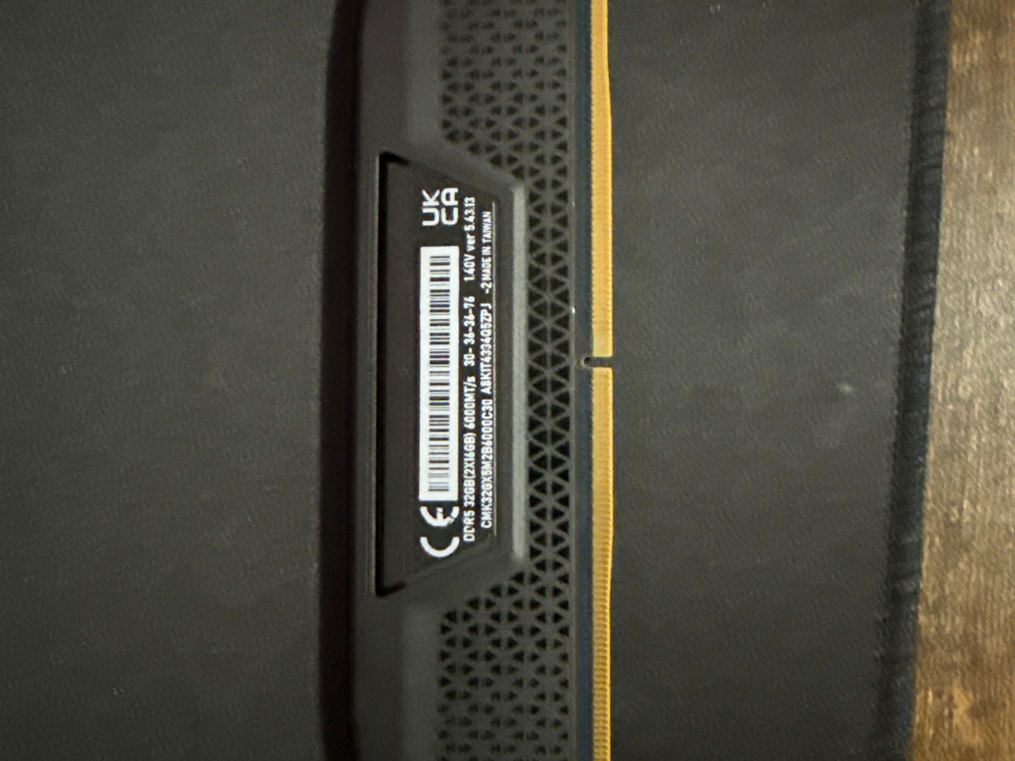 Corsair Vengeance 32GB DDR5-6600 (2x16GB)