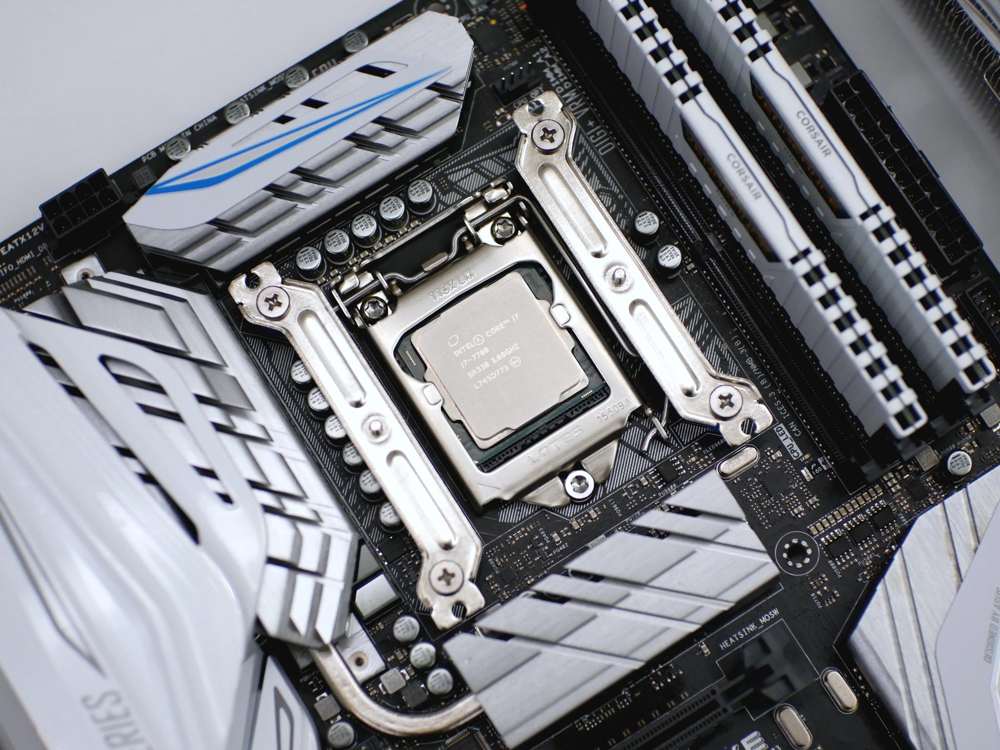 ASUS Z170-DELUXE GAMING LGA 1151 DDR4 ATX, I7 7700 CPU, 16GB, 500GB m.2