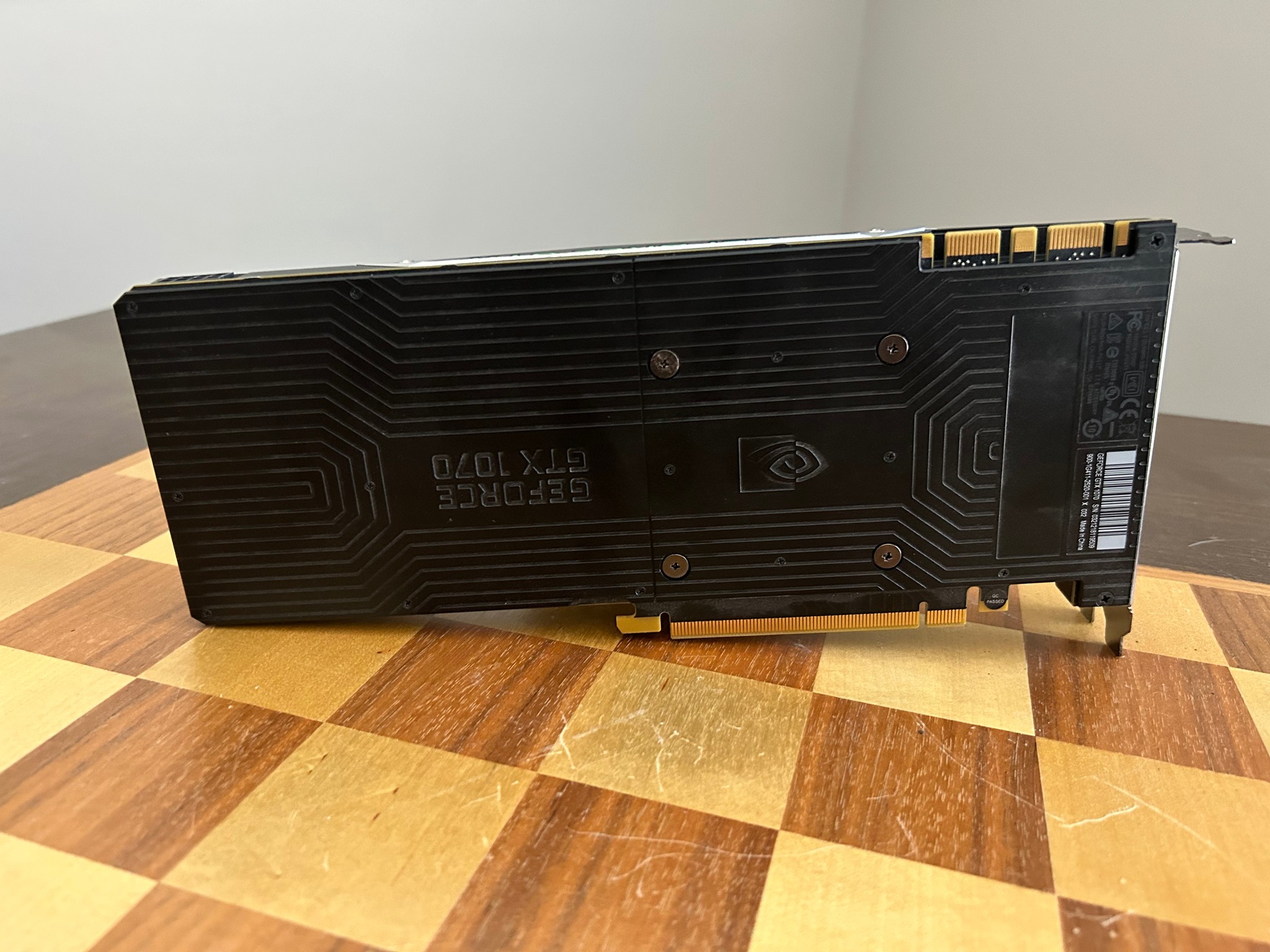 Nvidia GTX 1070 Founder's Edition