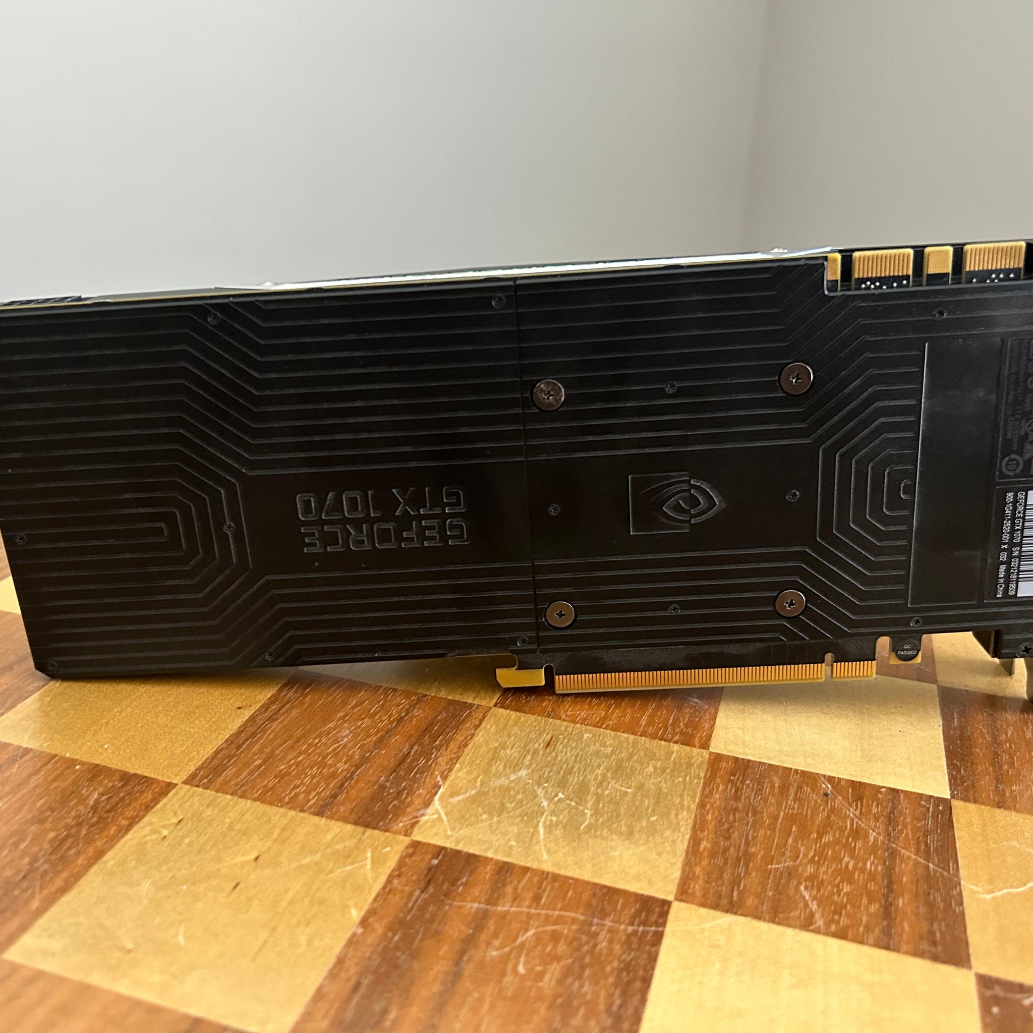 Nvidia GTX 1070 Founder's Edition