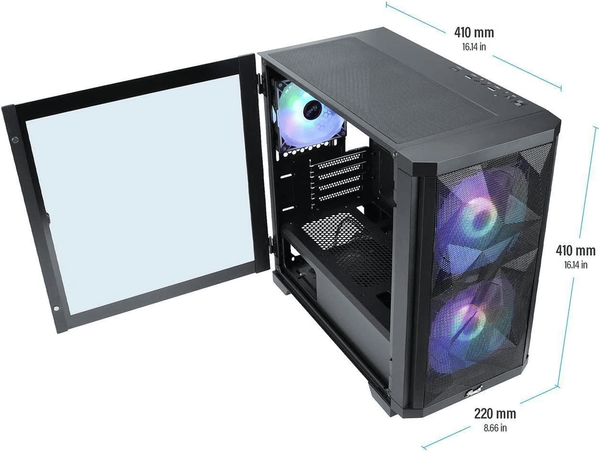 BNIB Gaming PC Case | Rosewill Spectra C101  Micro-ATX Mini Tower 
