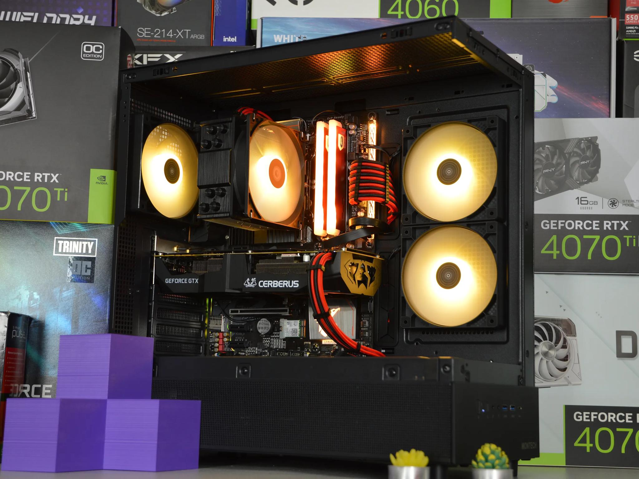 🔴🐺| GTX 1070Ti 8GB | INTEL i7 8700k | 16GB DDR4 RAM | 1TB NVME SSD | Crimson Cerberus |