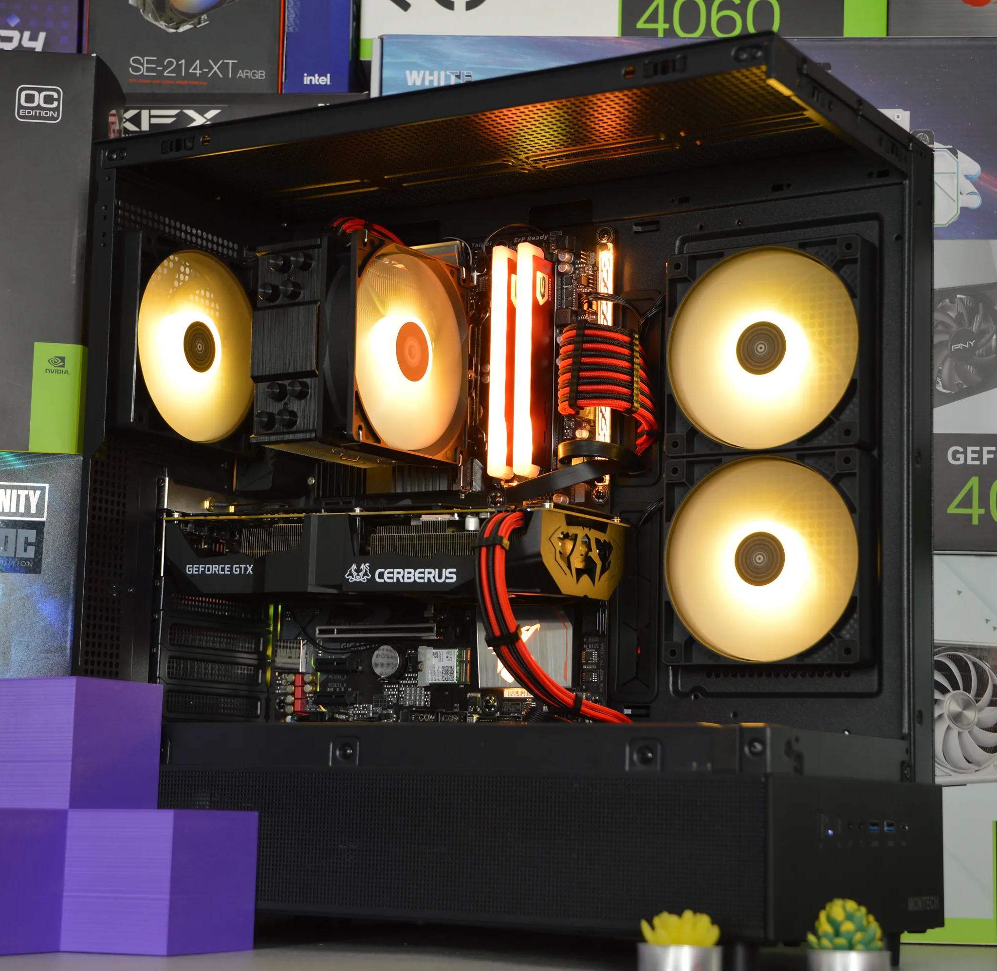 🔴🐺| GTX 1070Ti 8GB | INTEL i7 8700k | 16GB DDR4 RAM | 1TB NVME SSD | Crimson Cerberus |