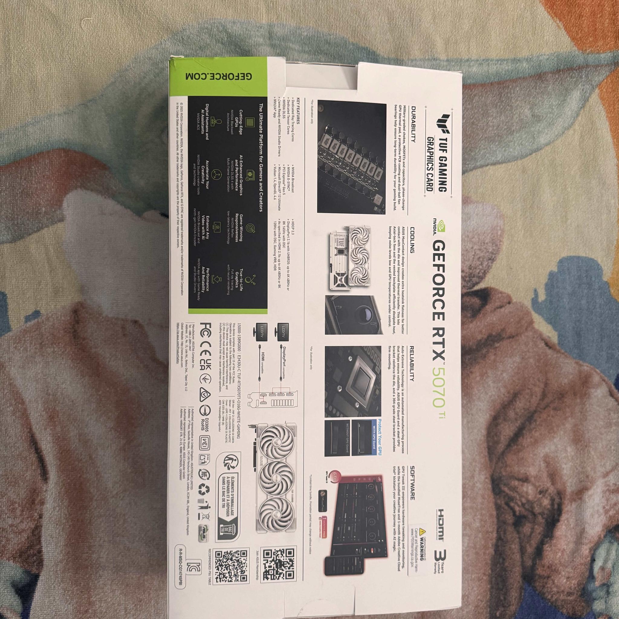 ASUS TUF Gaming GeForce RTX 5070 Ti OC Edition