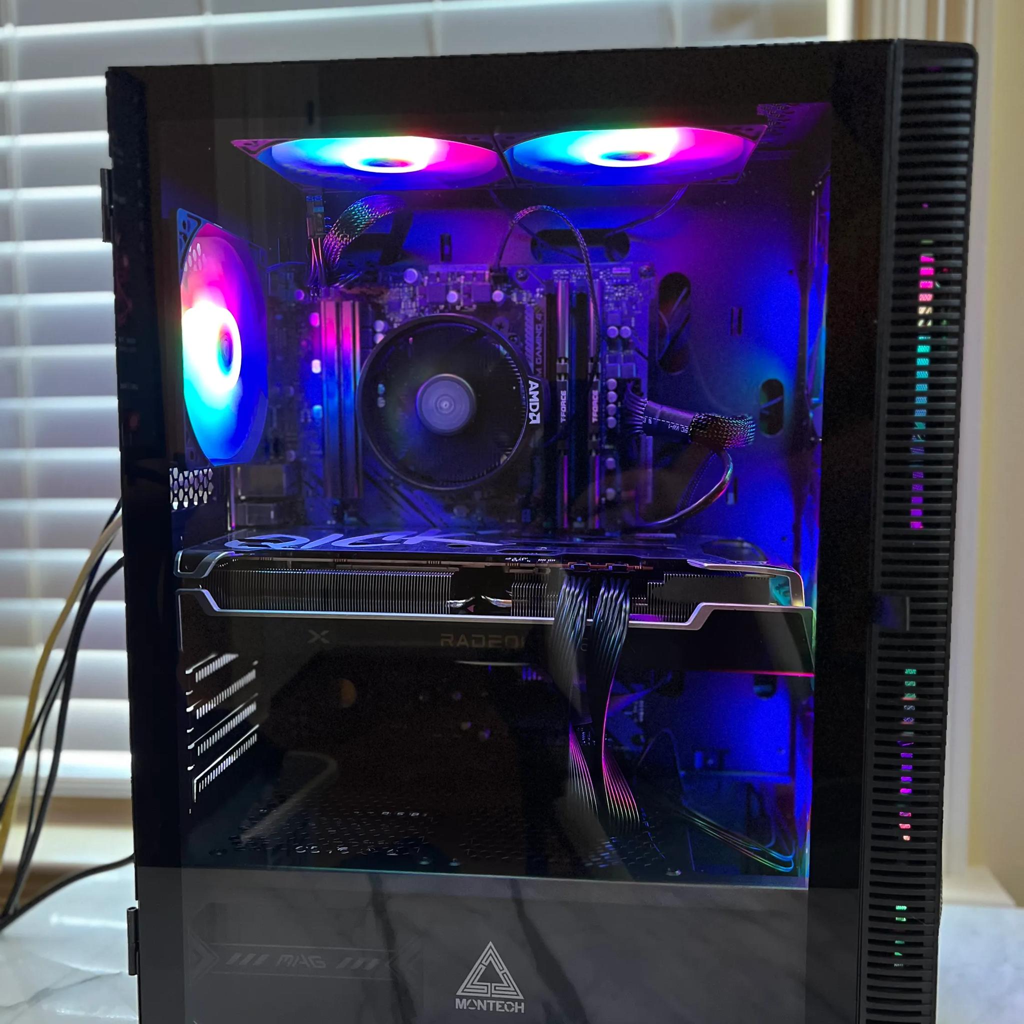 Full System Ryzen 5500 and Rx 6750xt.