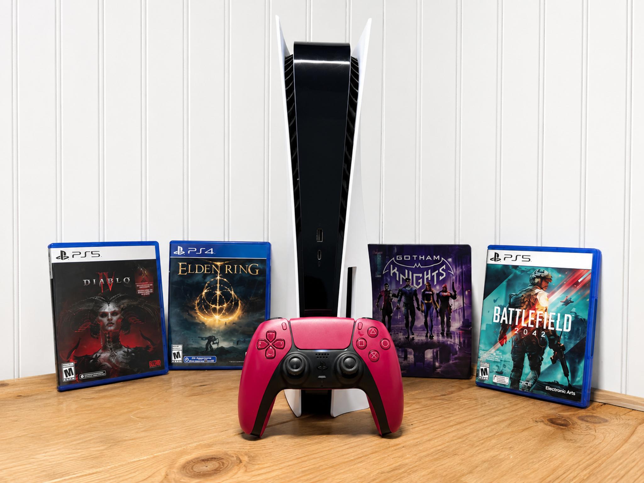 PS5 Disc Edition 4 GAMES Freshly cleaned re applied liquid meatal and new HDMI port READY TO GAME
