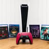 PS5 Disc Edition 4 GAMES Freshly cleaned re applied liquid meatal and new HDMI port READY TO GAME