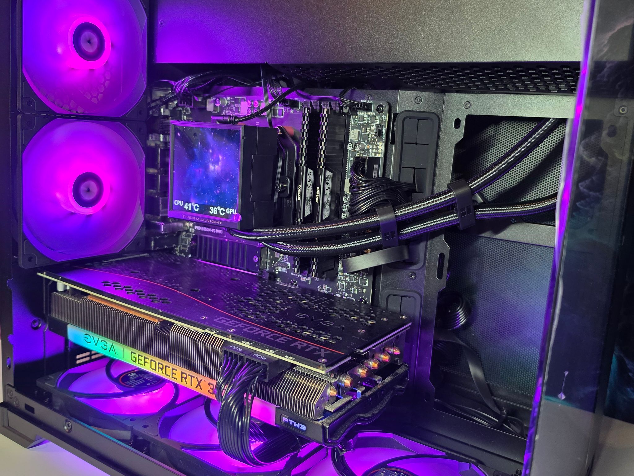 EVGA RTX 3070ti 8gb + Ryzen 5800x PC Build #108