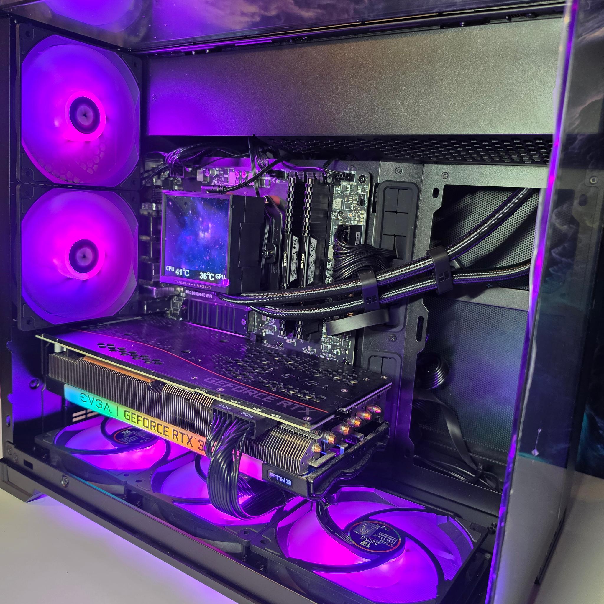 EVGA RTX 3070ti 8gb + Ryzen 5800x PC Build #108