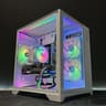 ⬜ White and RGB Gaming PC | Intel Xeon E5-2670 v3 & RX 570