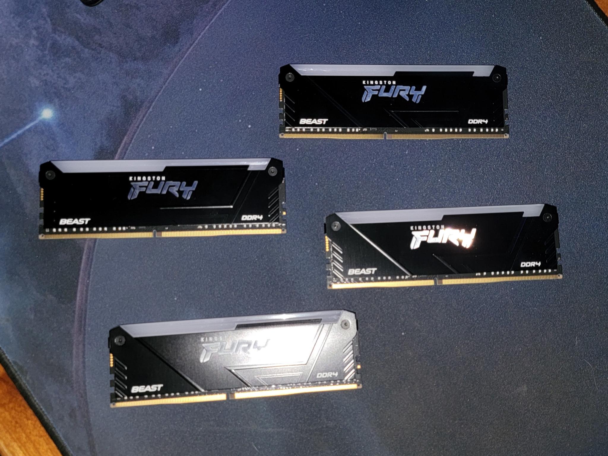 Kingston Fury Beast RGB 32GB 3600MTs