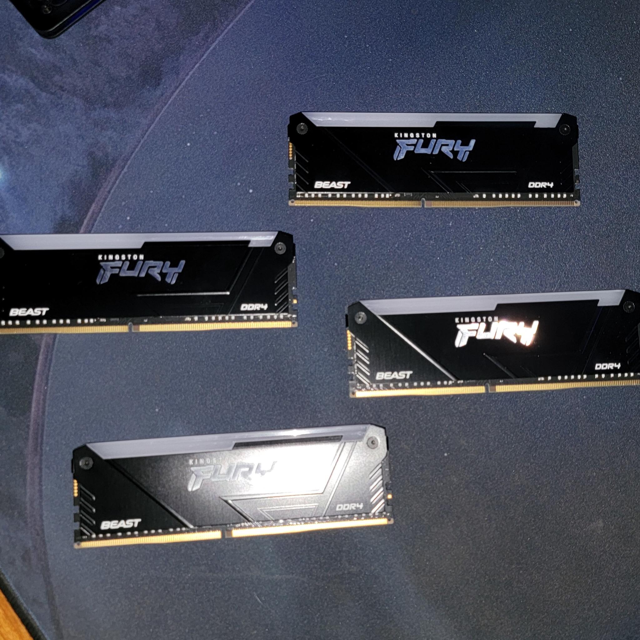 Kingston Fury Beast RGB 32GB 3600MTs