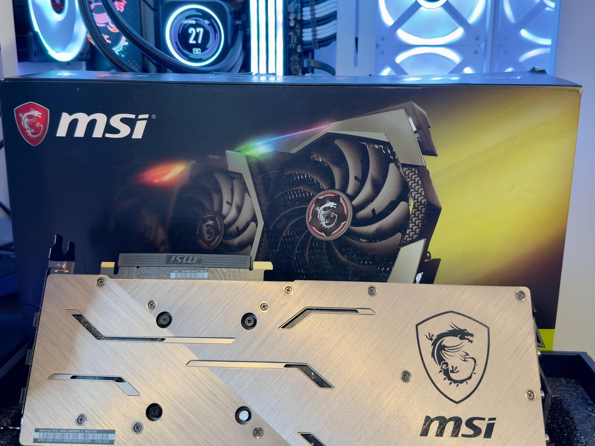 MSI GeForce RTX 2080 8 GB GAMING X TRIO