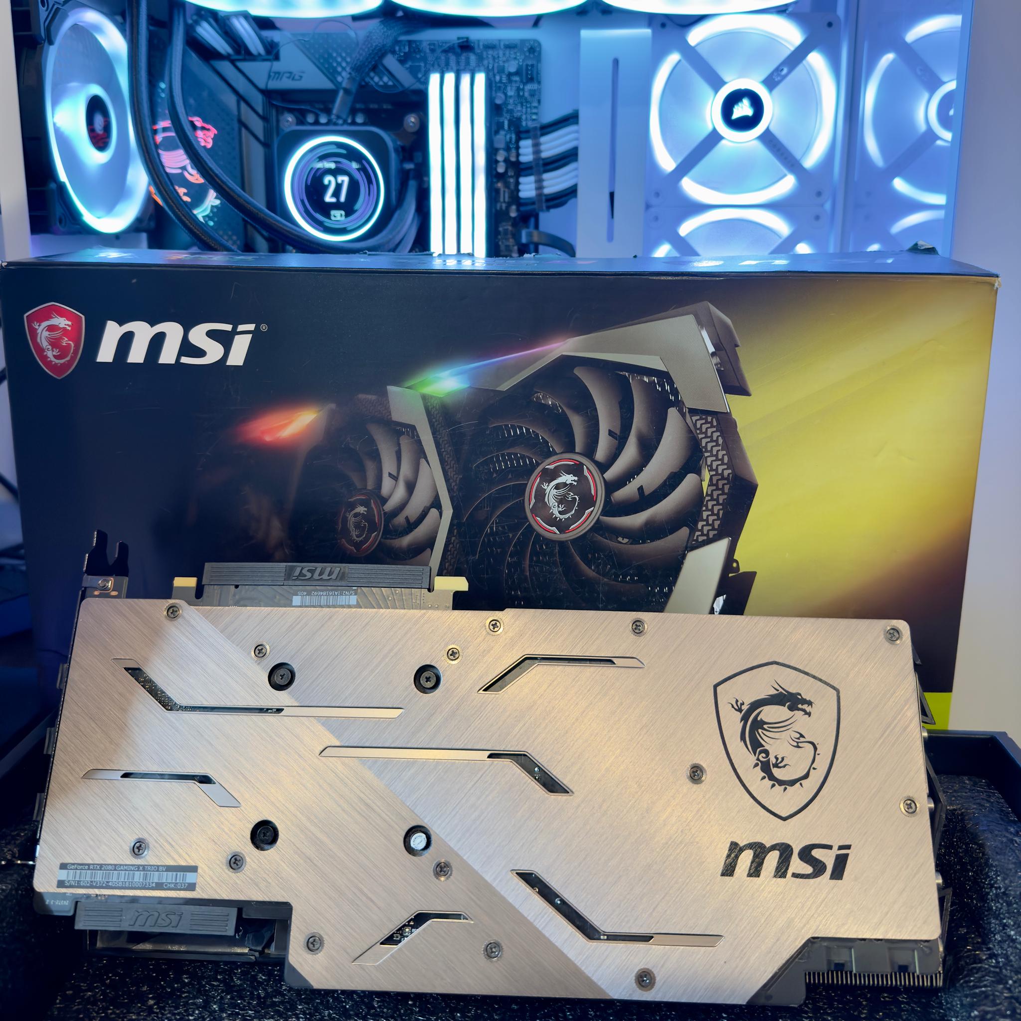 MSI GeForce RTX 2080 8 GB GAMING X TRIO