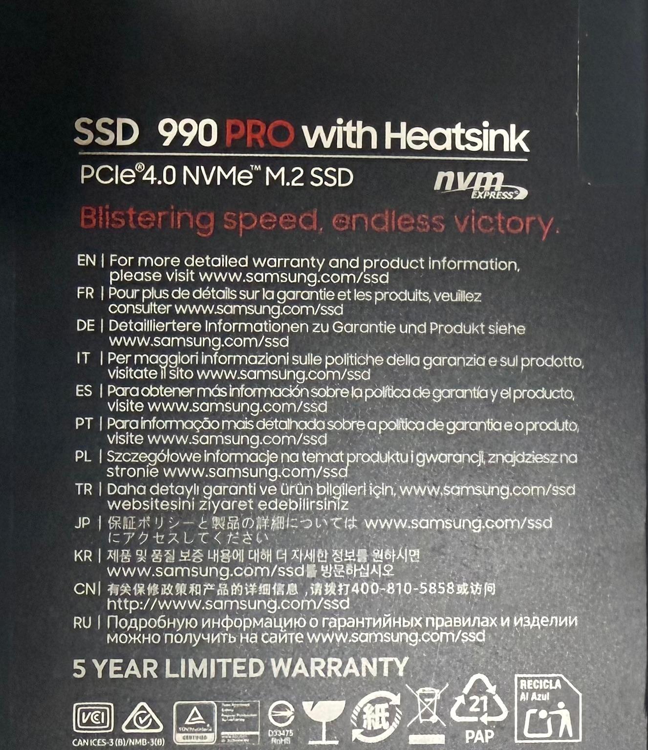Samsung 990 Pro 4TB - Image 3