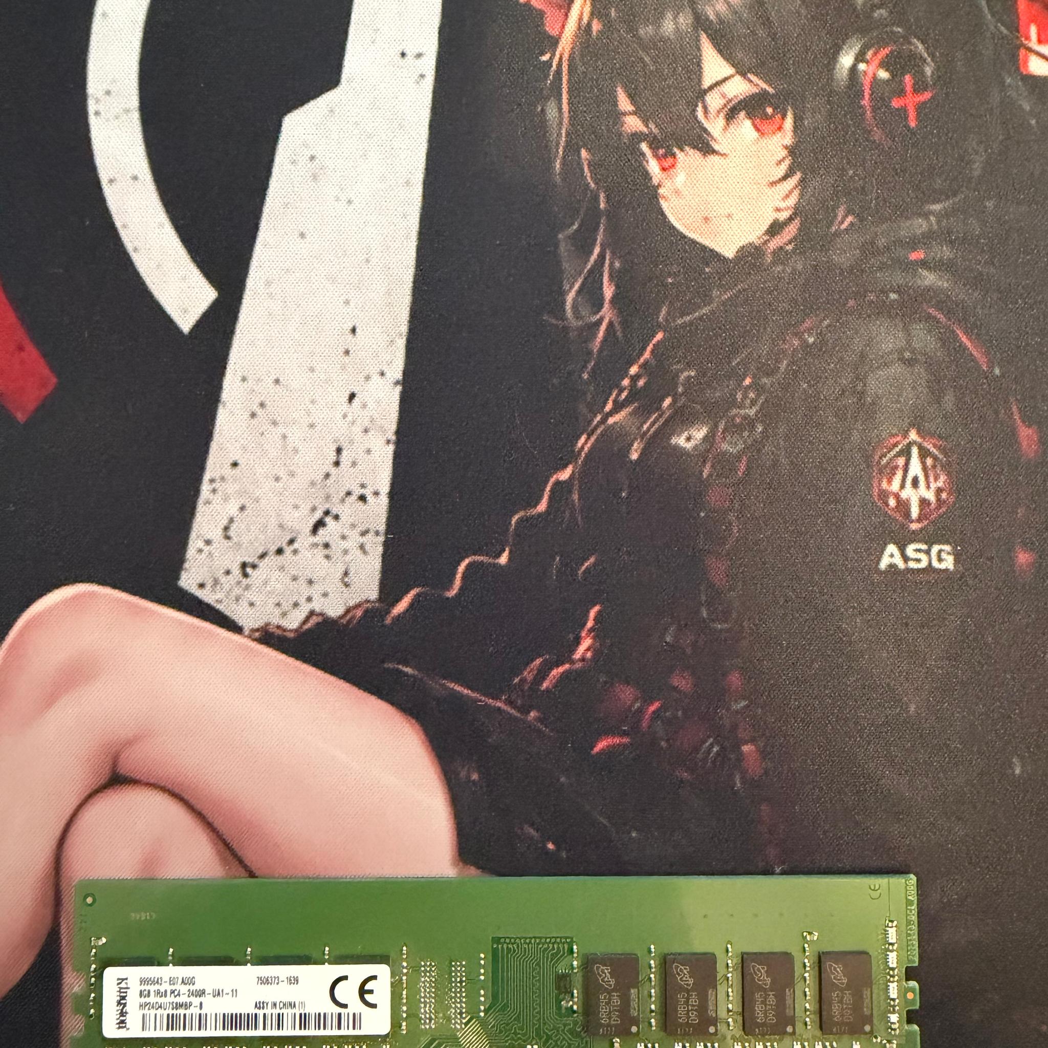 Kingston 8GB DDR4-2400 PC4-2400R Desktop Memory RAM Module KTH-PL424D4U7S8MBP-8