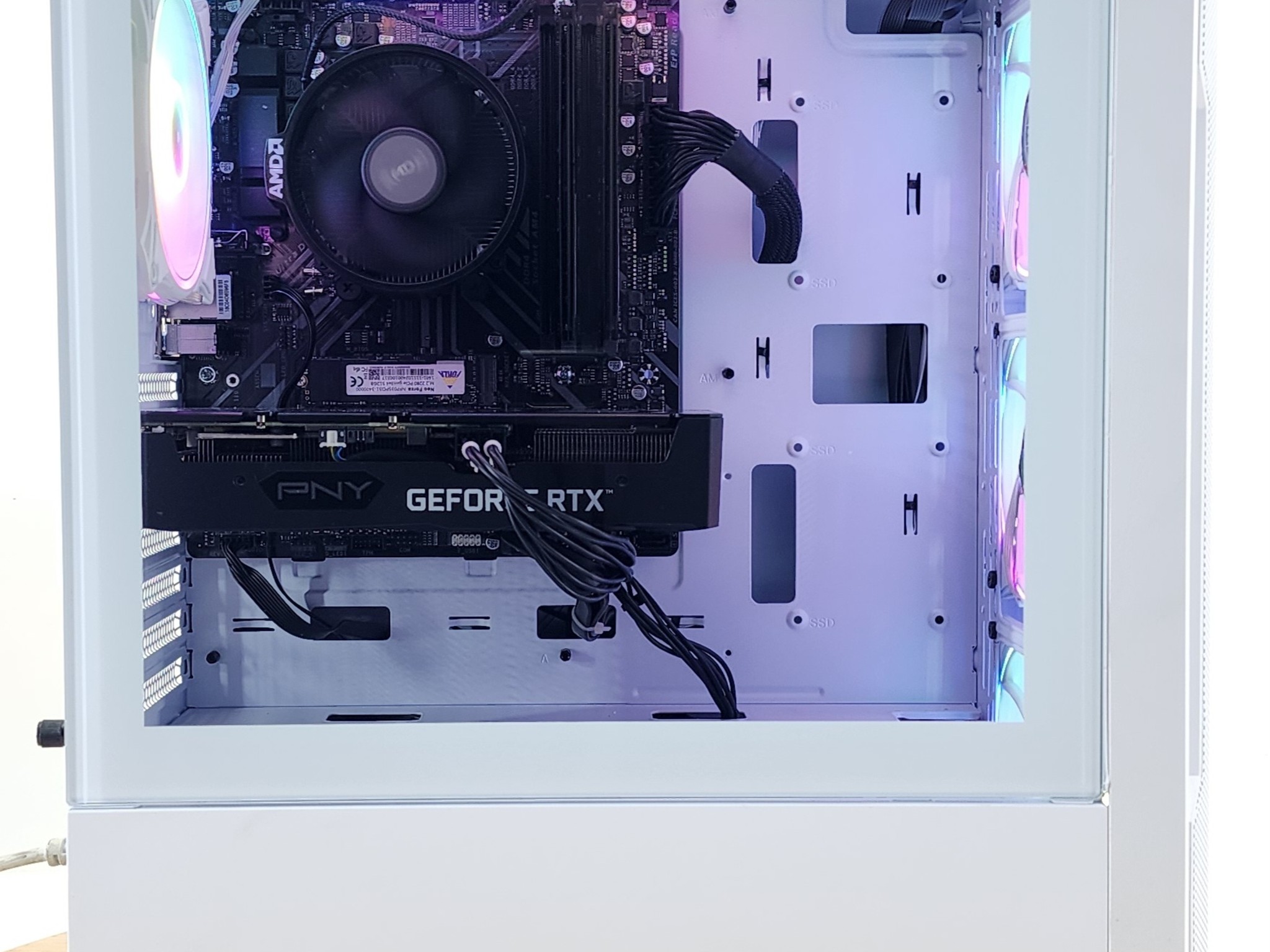 Gaming PC Ryzen 3 4100 16GB RAM 512GB SSD RTX 3050 8GB Windows 11 Computer