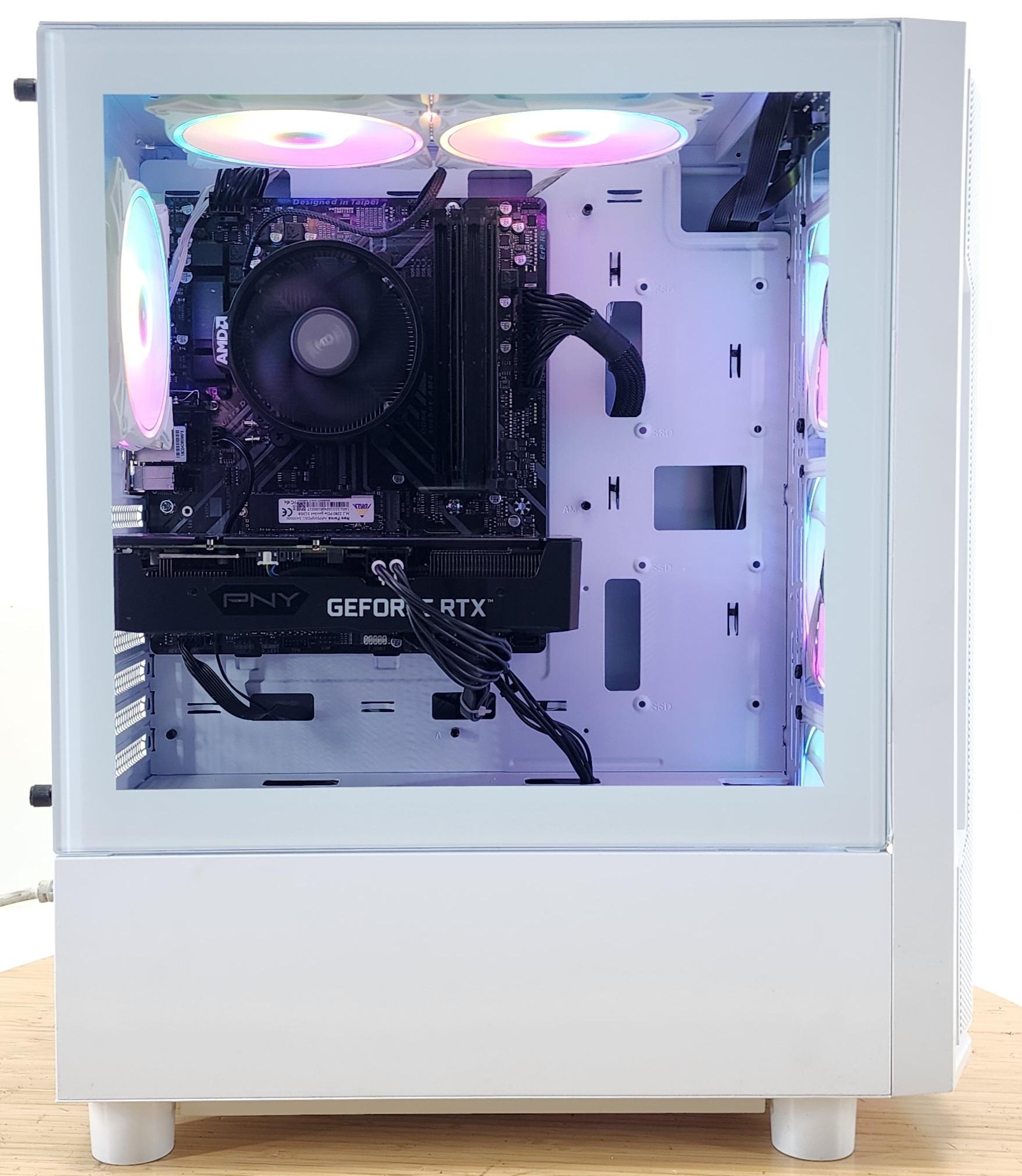 Gaming PC Ryzen 3 4100 16GB RAM 512GB SSD RTX 3050 8GB Windows 11 Computer