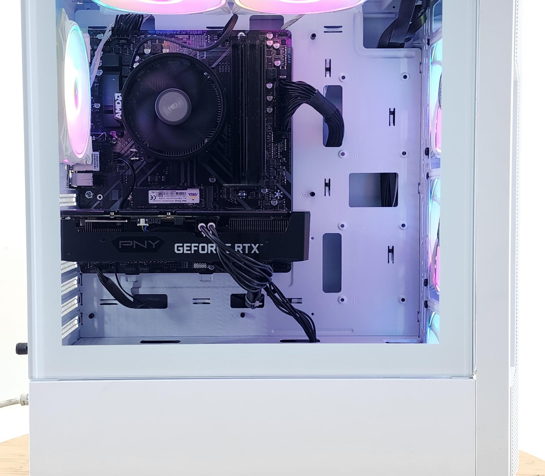 Gaming PC Ryzen 3 4100 16GB RAM 512GB SSD RTX 3050 8GB Windows 11 Computer