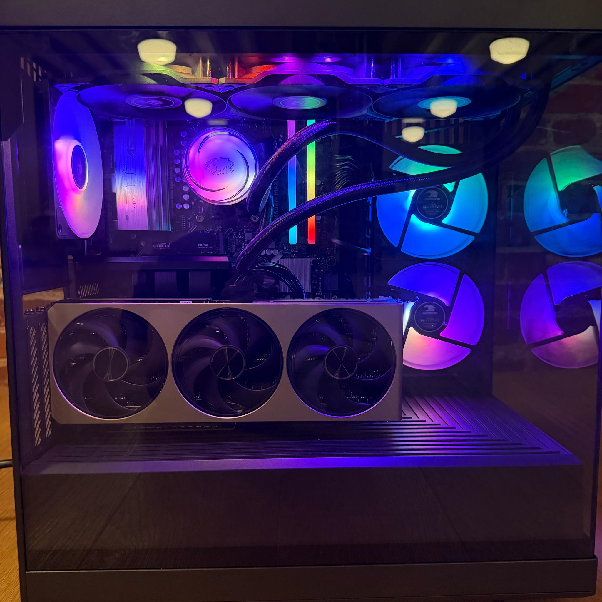 GeForce RTX 5080 IBUYPOWER PC - Ryzen 9 7900X, 32GB RAM, 2TB NVMe SSD