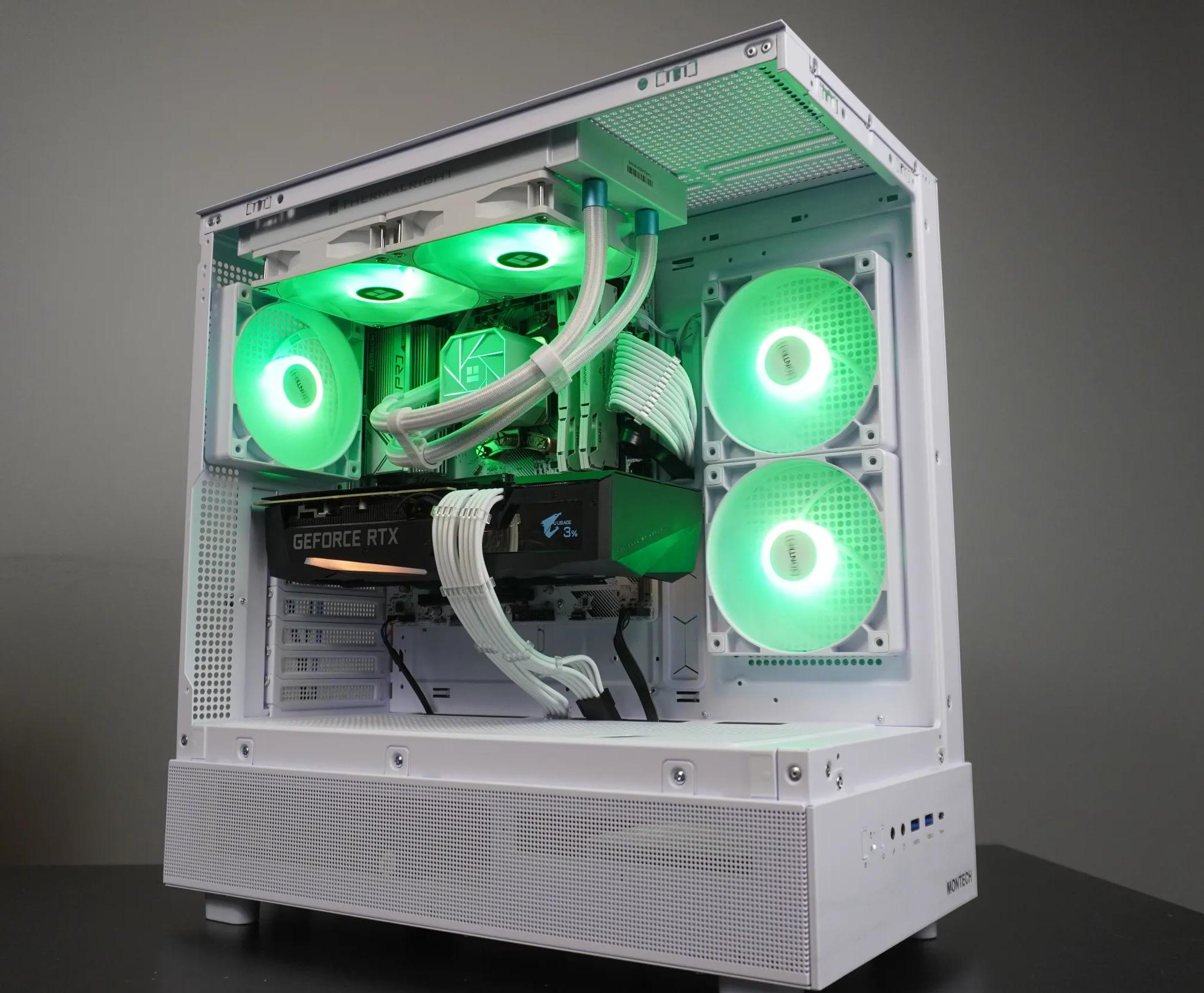 🤍WHITE BEAST🤍 1440p/1080p MACHINE 💚RTX 3070 🧡Ryzen 7 5700x | 1TB NVME ‼ | 32GB DDR4 ‼  | WIFI ‼