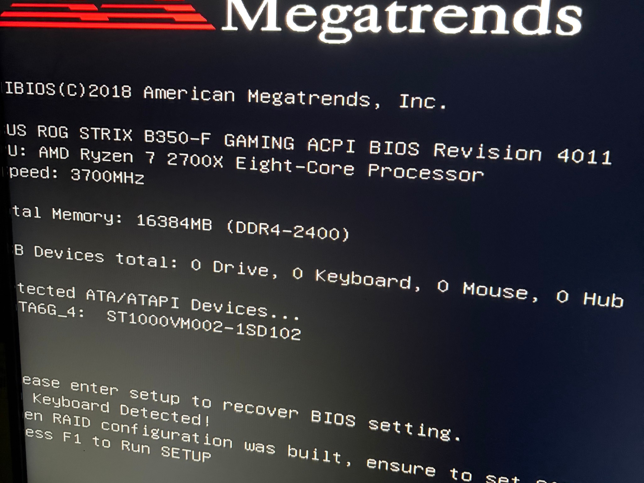 Ryzen 7 2700x, 2060 Super, 16gb ram, b450