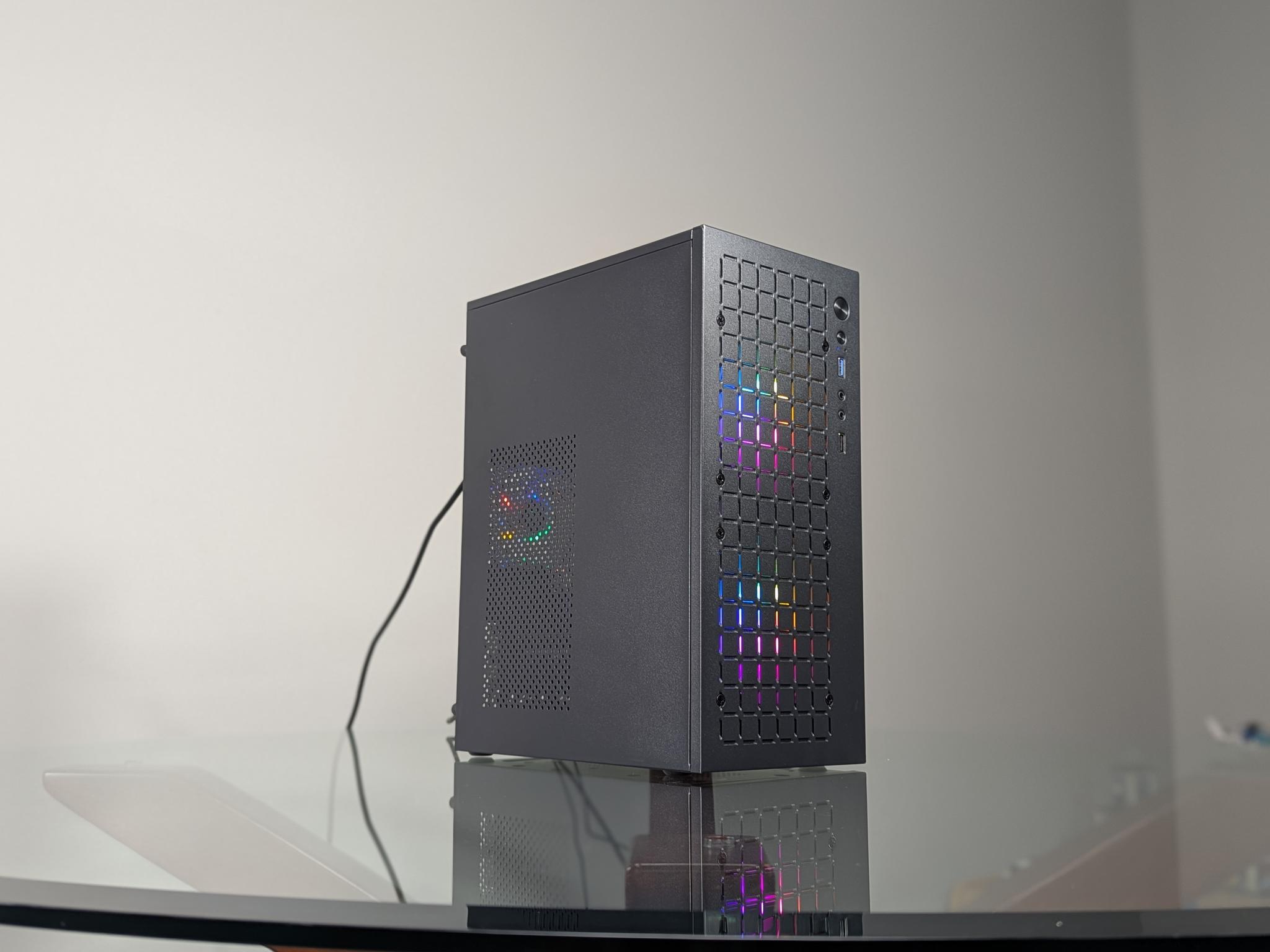 The "Glowbox - I Wanna Try PC Gaming" PC | 14-Core Intel  CPU | Nvidia GTX 1660 Super GPU | 16GB RAM