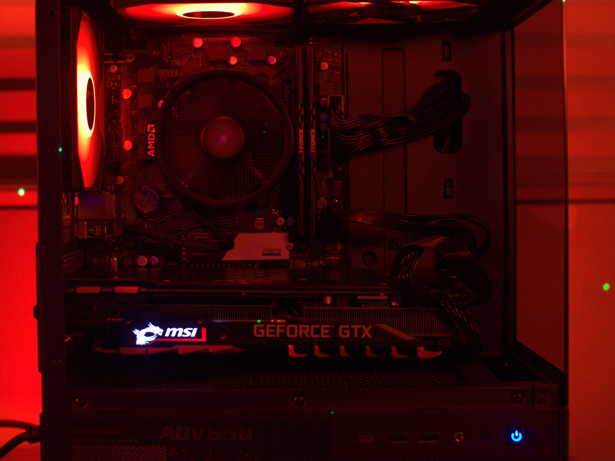 Ryzen 5 3600 & MSI 1080 Ti Custom Gaming PC - Red Samurai 🥷🏻🔴