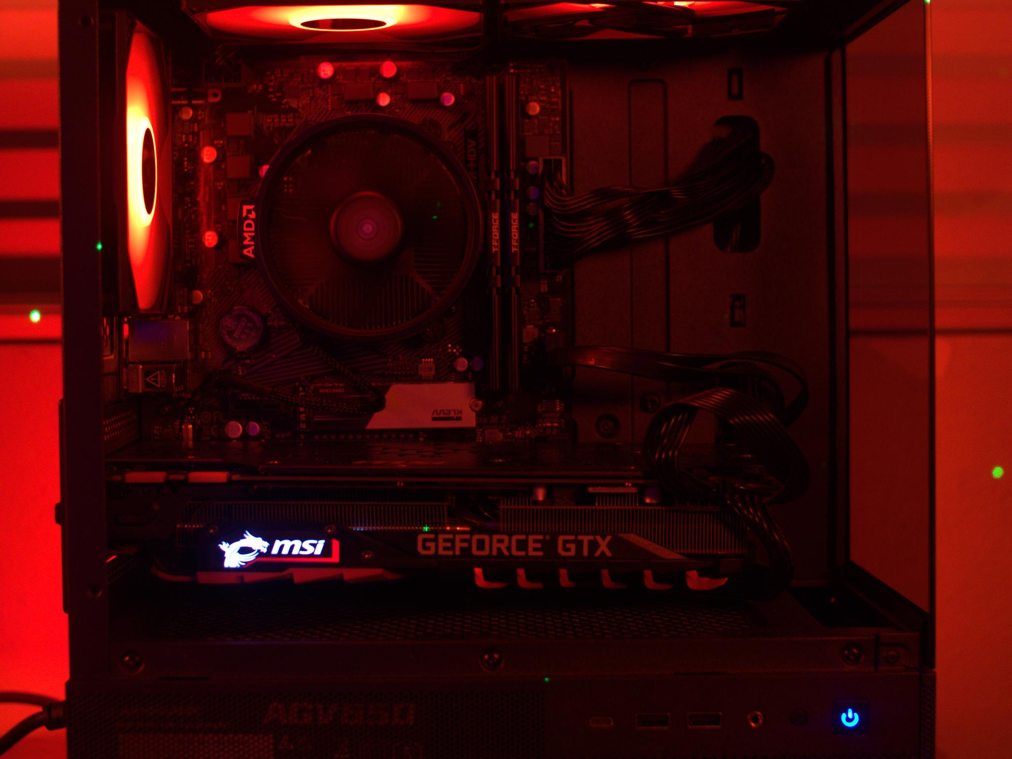 Ryzen 5 3600 & MSI 1080 Ti Custom Gaming PC - Red Samurai 🥷🏻🔴