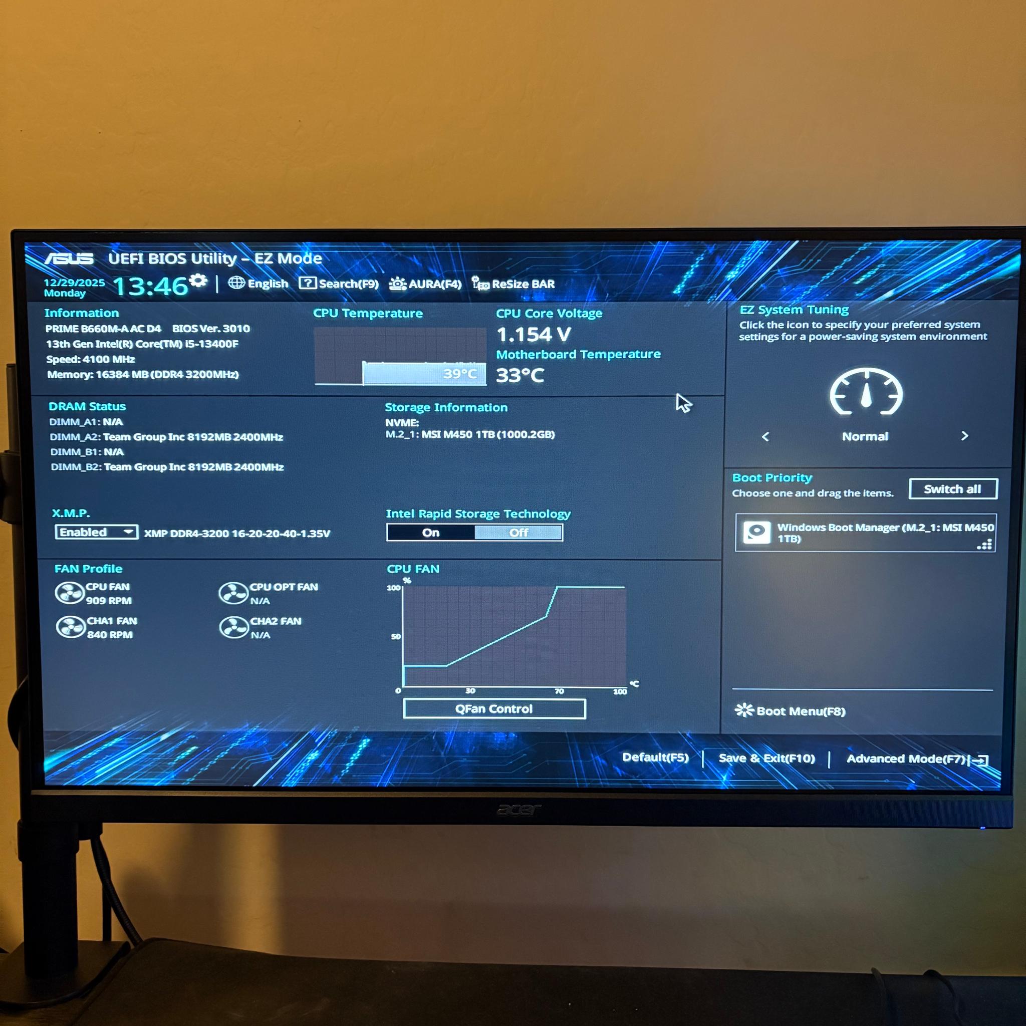 Intel i5-13400F B660M Starter Bundle | 16GB DDR4 3200 | CPU Cooler + 650W PSU | BONUS 8GB RAM KIT