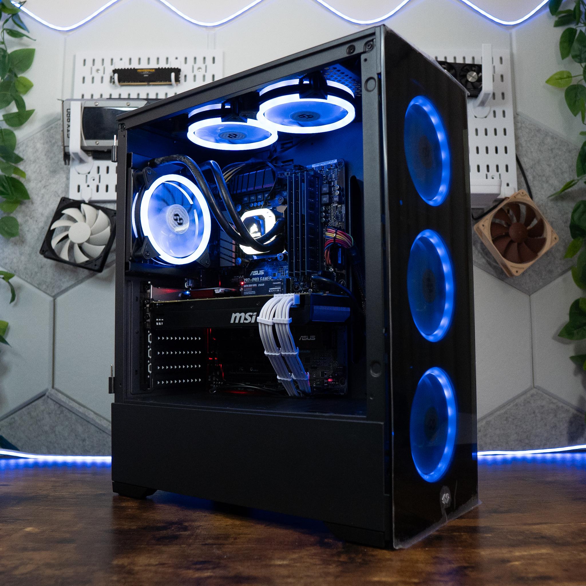 🟠⚫ ULTRA BUDGET - BO6 Ready GAMING PC 🟠⚫ | MSI GTX 970 4GB | INTEL i7 4770 | 32GB RAM | 2TB