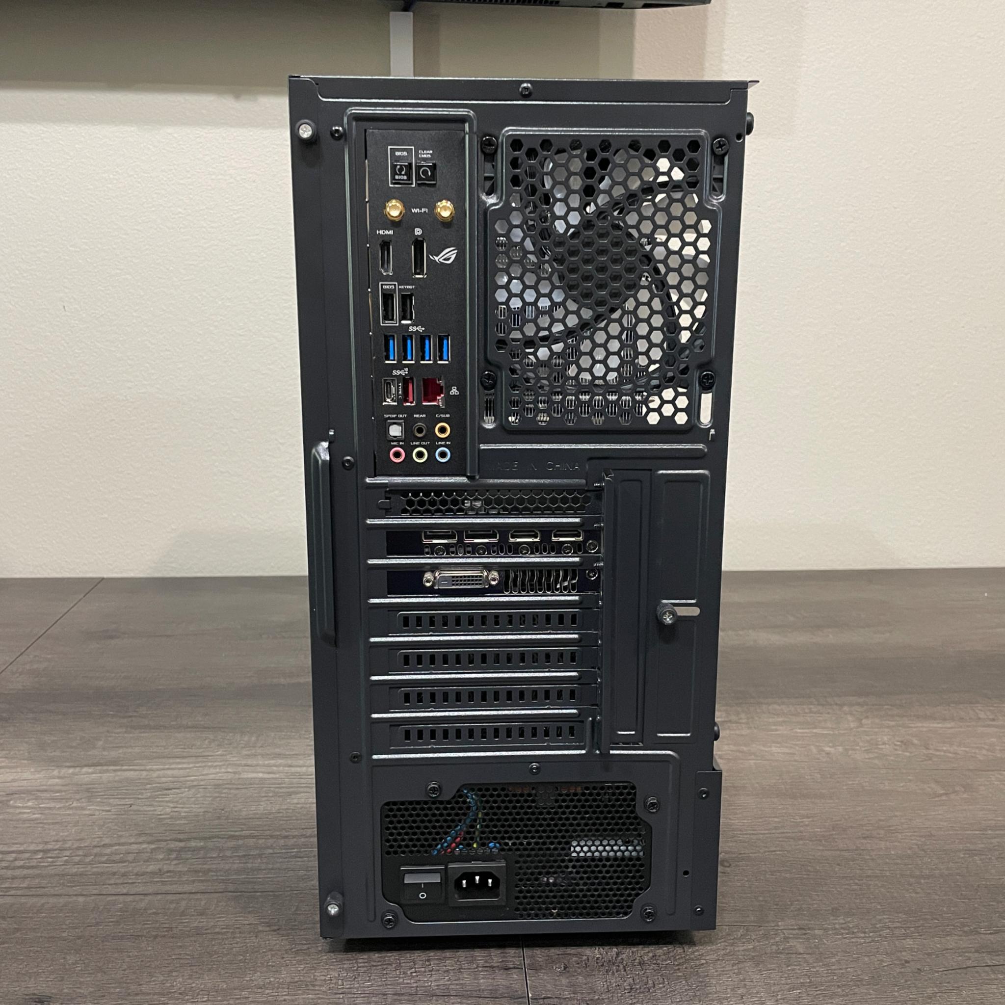 Custom Budget Gaming PC / Intel i7 8700K / GTX 1080 / 16GB / 1TB / Windows 11 Pro