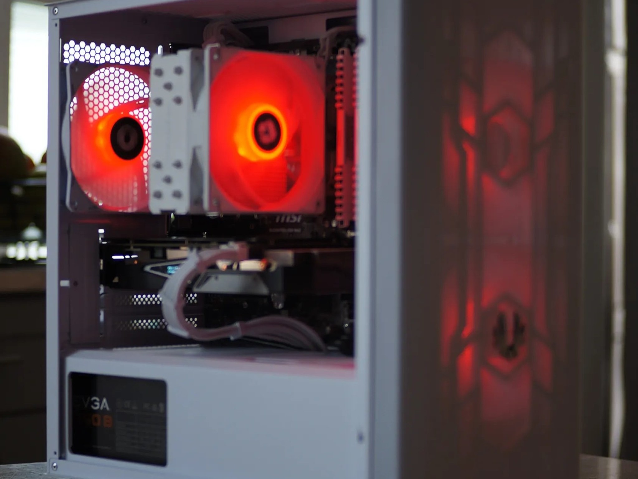 Ryzen 5 2600, RX 5500XT White Gaming/Streaming PC