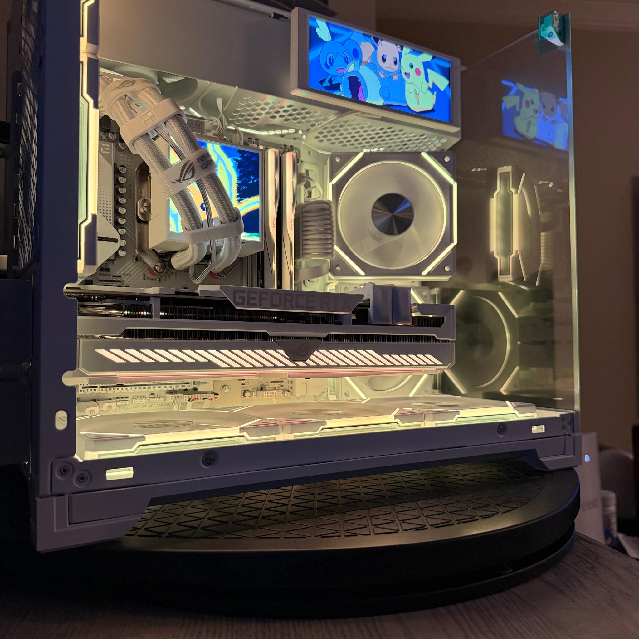 NEW Ryzen 5 7600X | ASUS ROG RTX 3070 White | 32GB DDR5 | 1TB | LCD AIO
