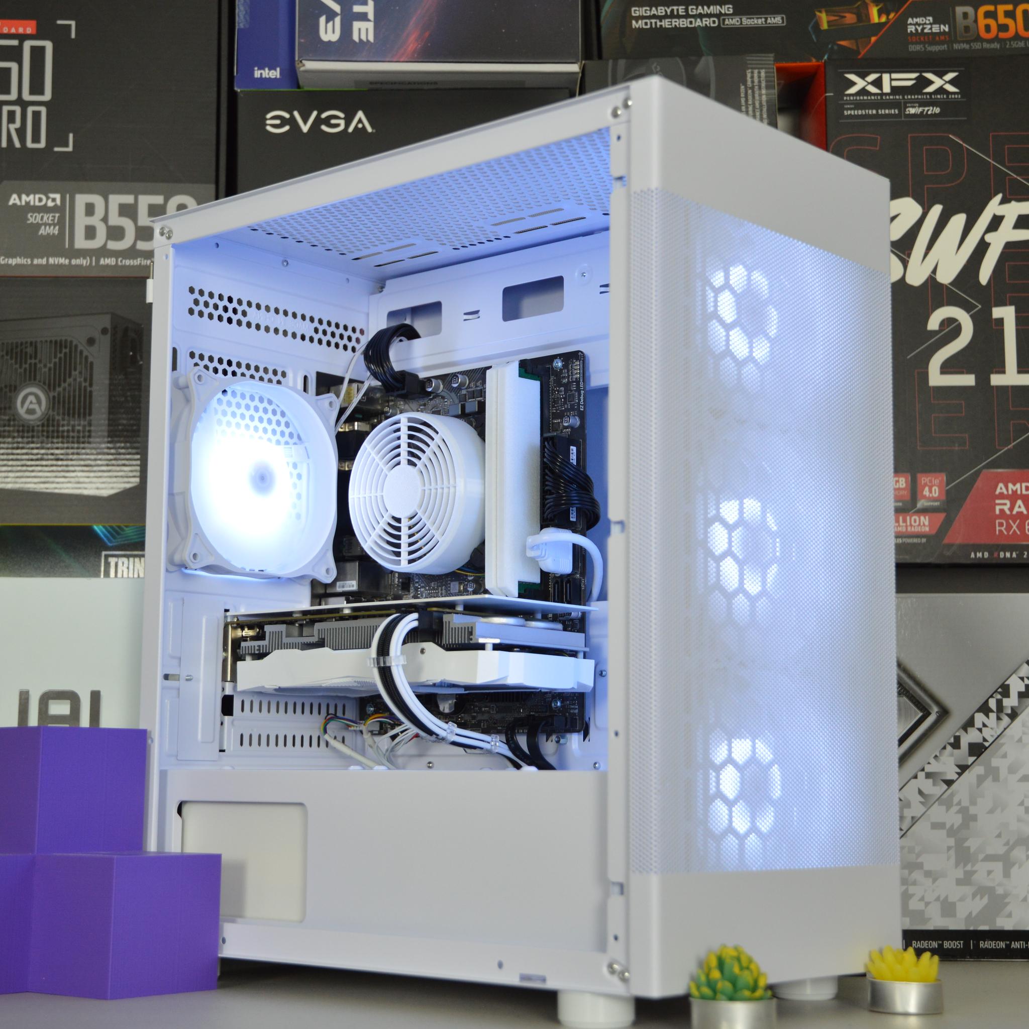 🧊🧊| RTX 2060 SUPER 6GB | INTEL i5-9500 | 16GB DDR4 RAM | 256 GB SSD + 1 TB HDD | Ice Box |