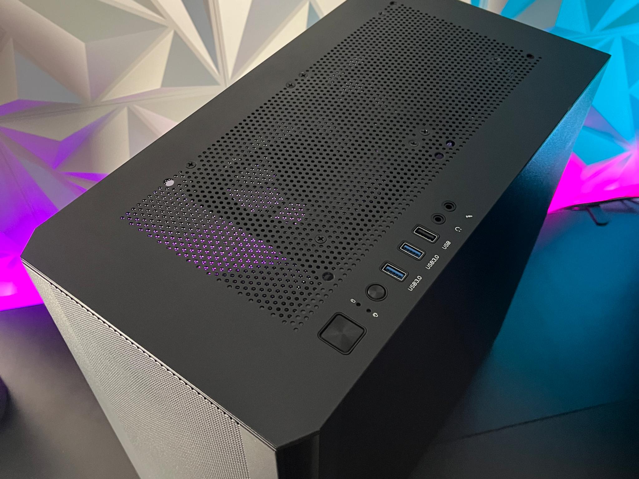 GTX 1660 Ti 6GB, Ryzen 3 2300X, 16GB RAM | Black Gaming Computer/PC
