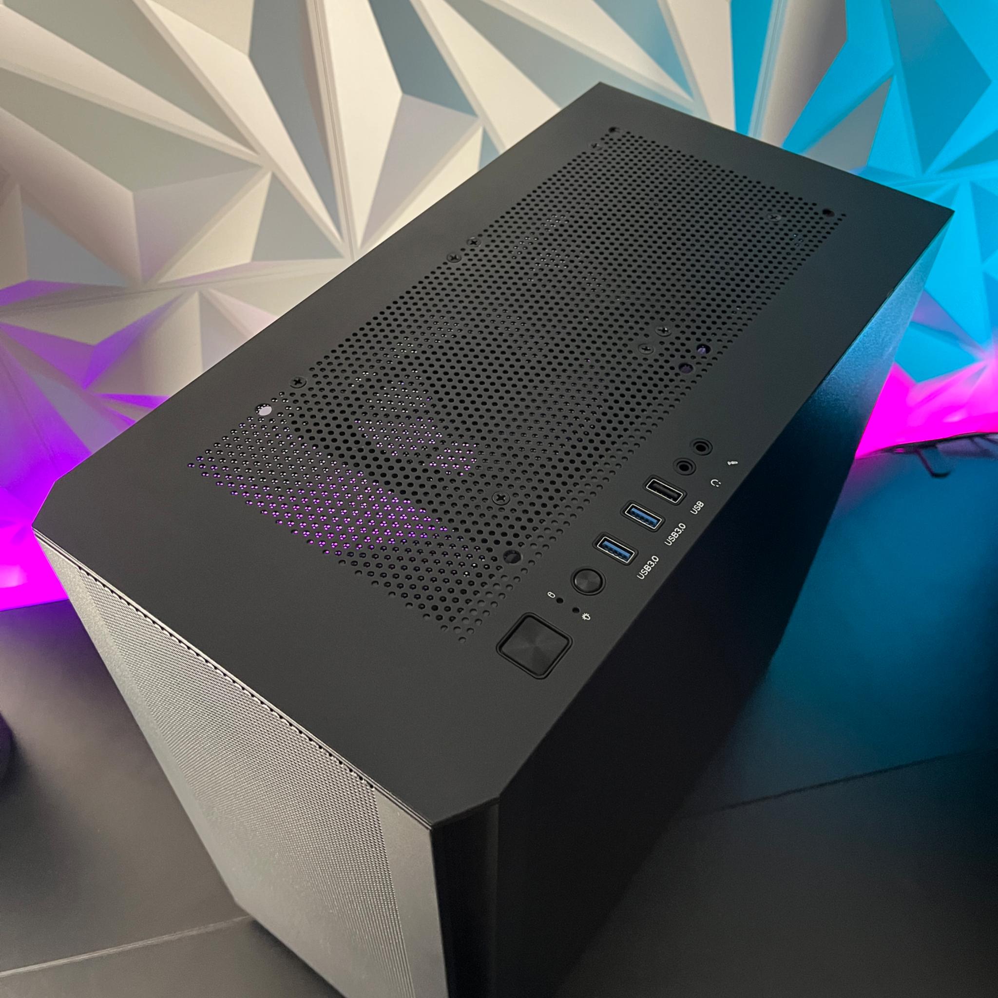 GTX 1660 Ti 6GB, Ryzen 3 2300X, 16GB RAM | Black Gaming Computer/PC