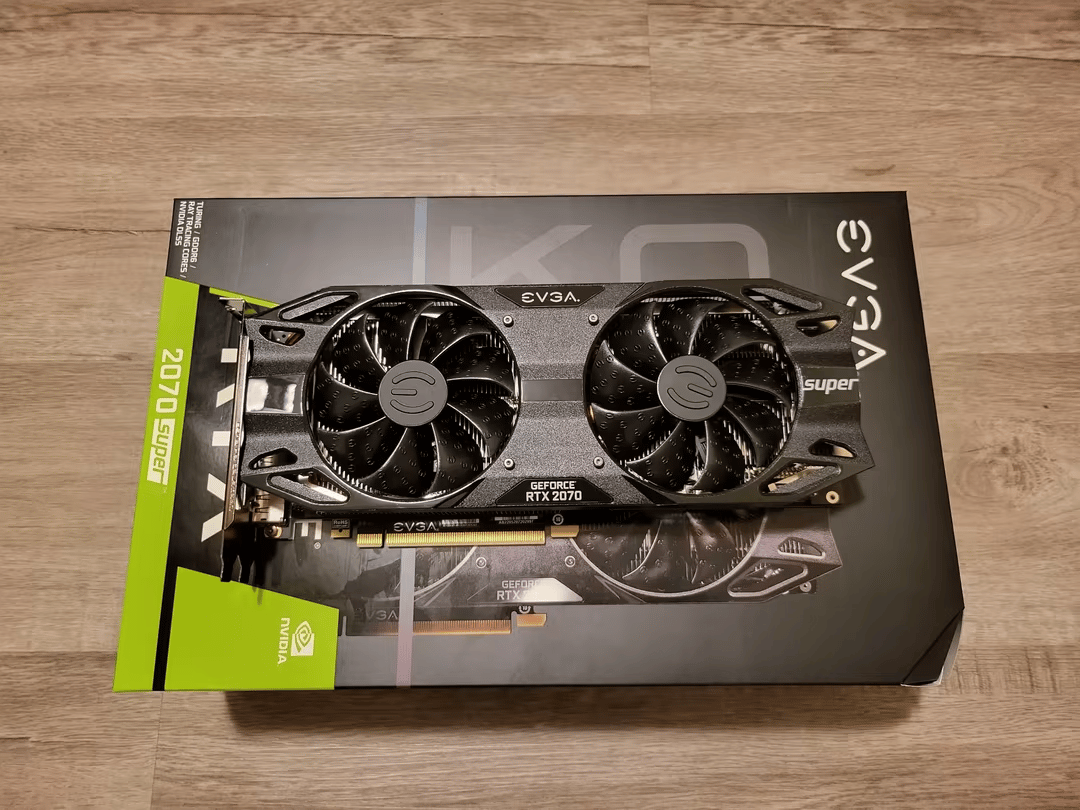 EVGA GeForce RTX 2070 Super KO 8GB Graphics Card, 1+ Years Warranty Left