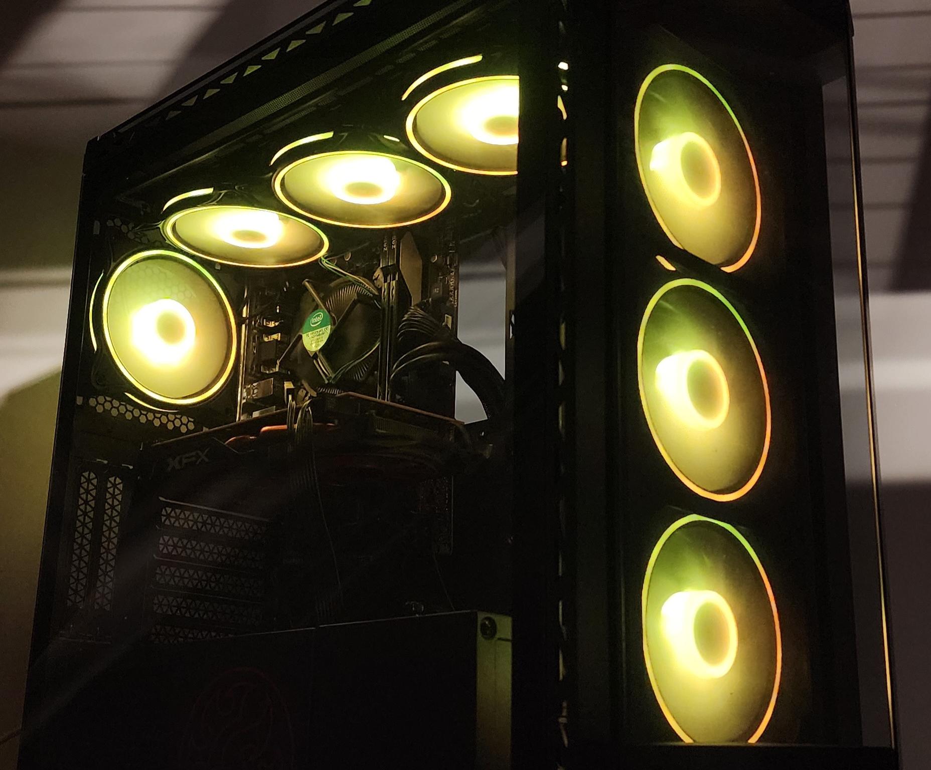Gaming PC i5-6500 16GB RAM 240GB SSD + 500GB HDD RX 470 8GB Windows 11 Computer