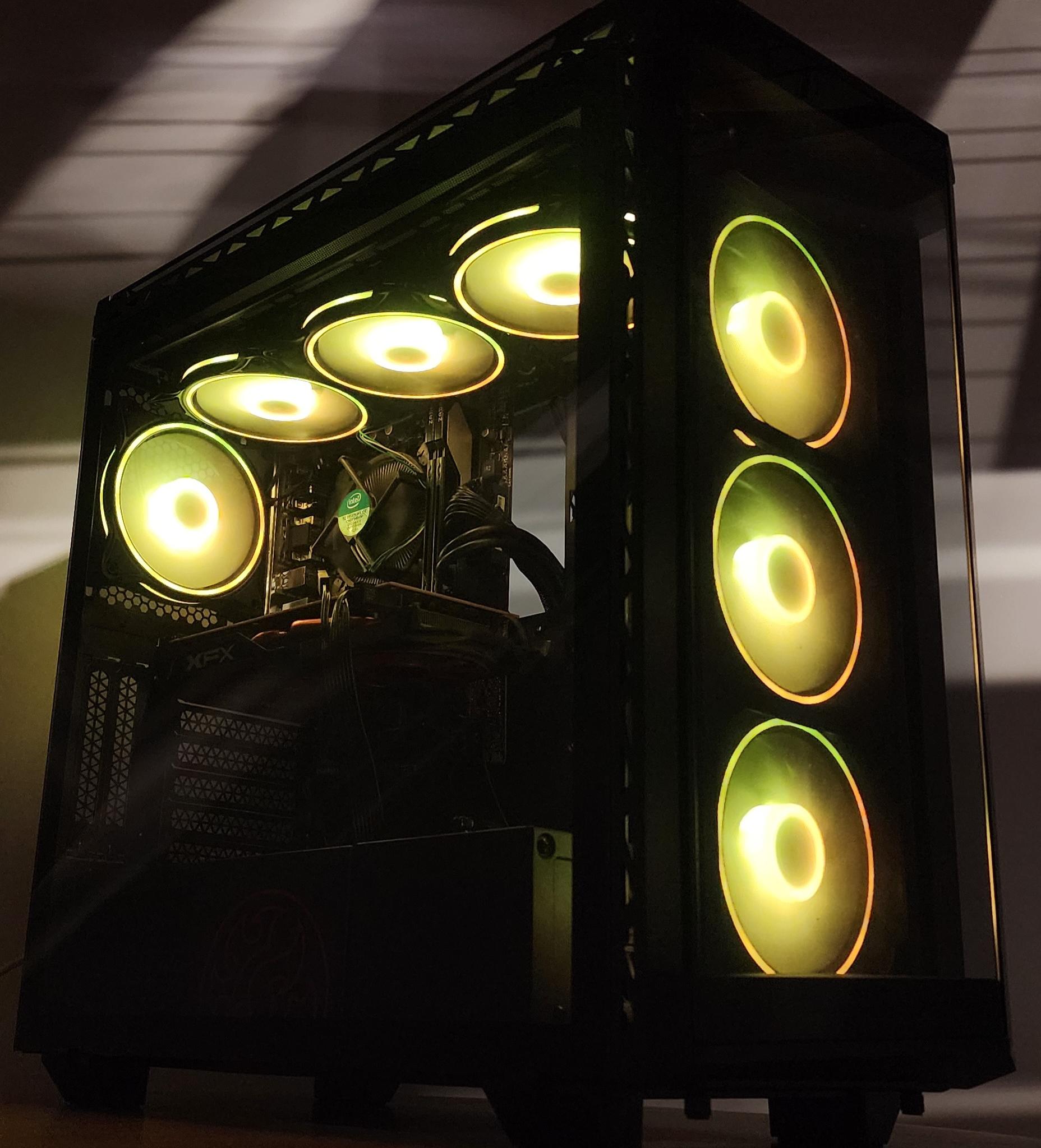 Gaming PC i5-6500 16GB RAM 240GB SSD + 500GB HDD RX 470 8GB Windows 11 Computer