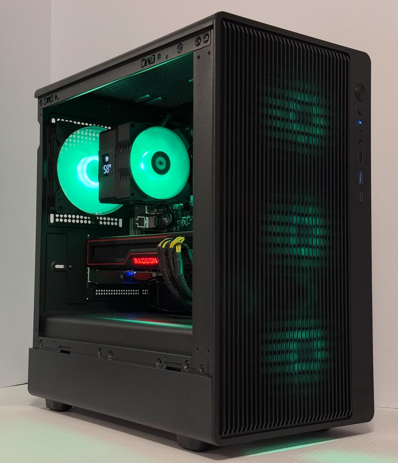 🥷MIDNIGHT TITAN🥷 1440p | RX 6700XT 12GB | RYZEN 5 5600 | 1TB M.2 | 16GB DDR4 3200MHZ