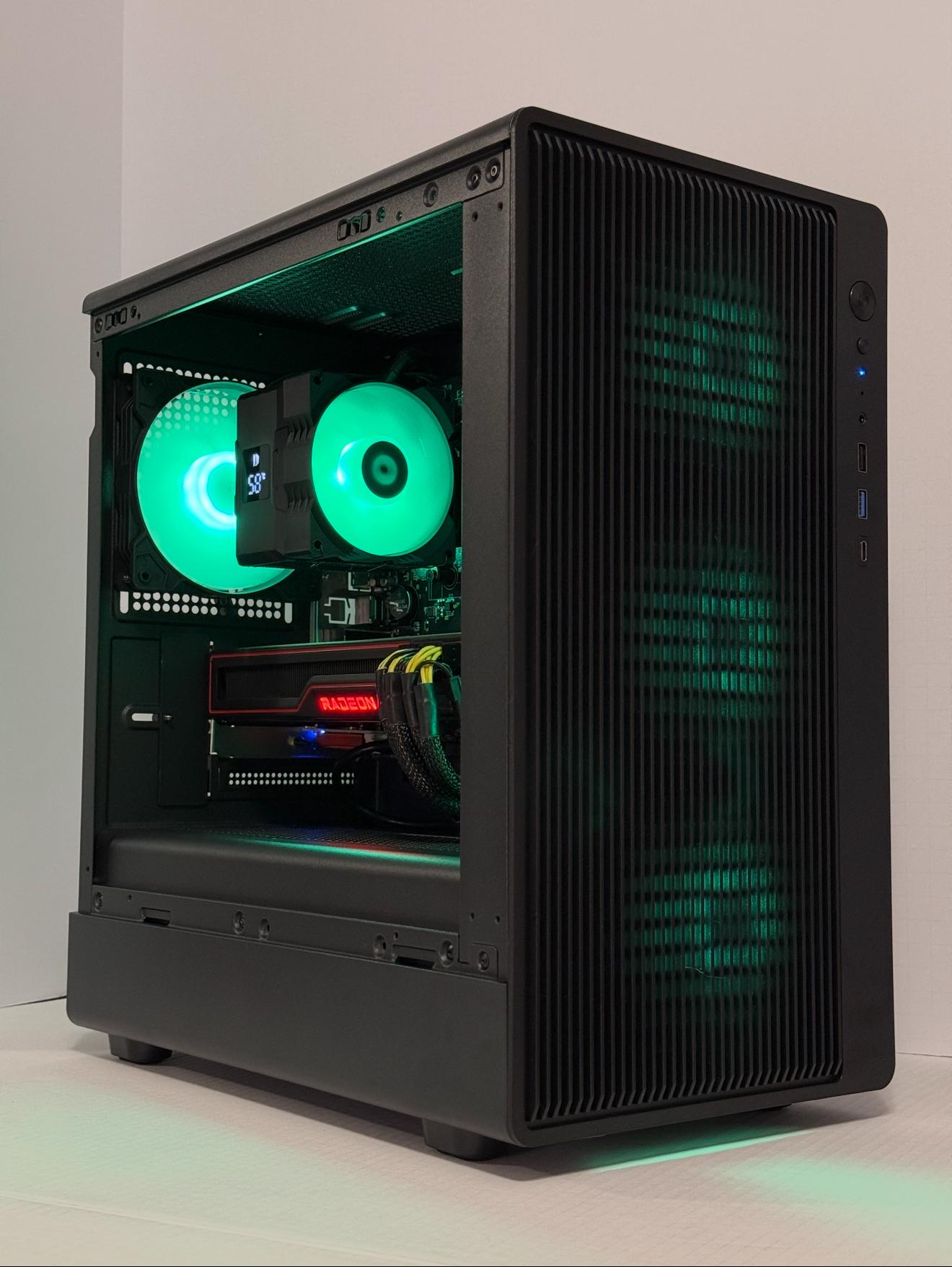 🥷MIDNIGHT TITAN🥷 1440p | RX 6700XT 12GB | RYZEN 5 5600 | 1TB M.2 | 16GB DDR4 3200MHZ