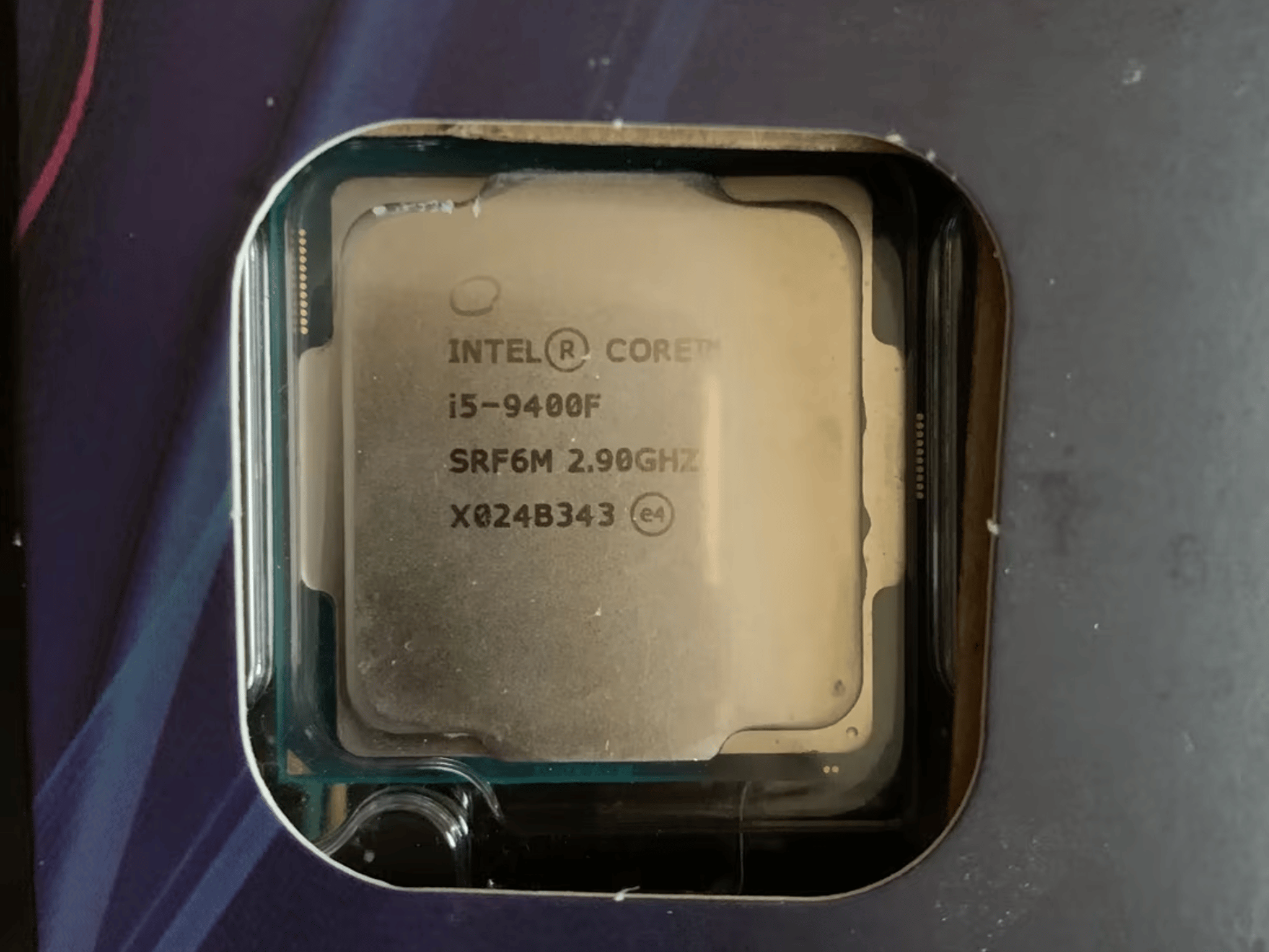 INTEL I5 9400F CPU